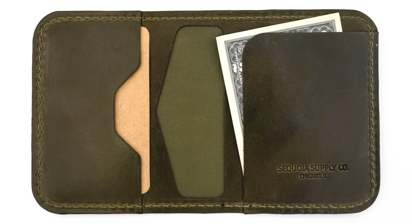 Pine Wallet - Olive - Sequoia Supply Co.
