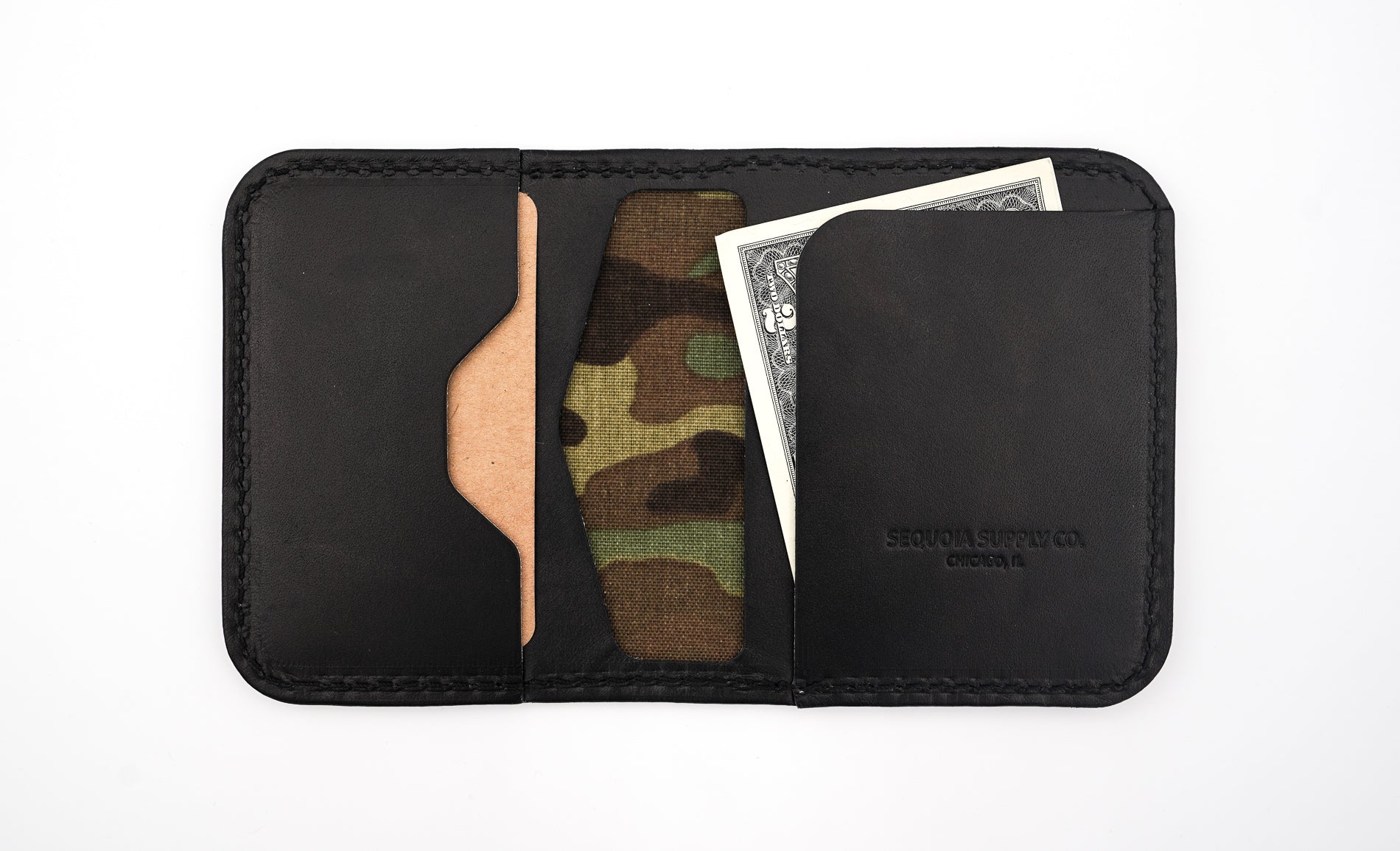 Pine Wallet - Black - Sequoia Supply Co.