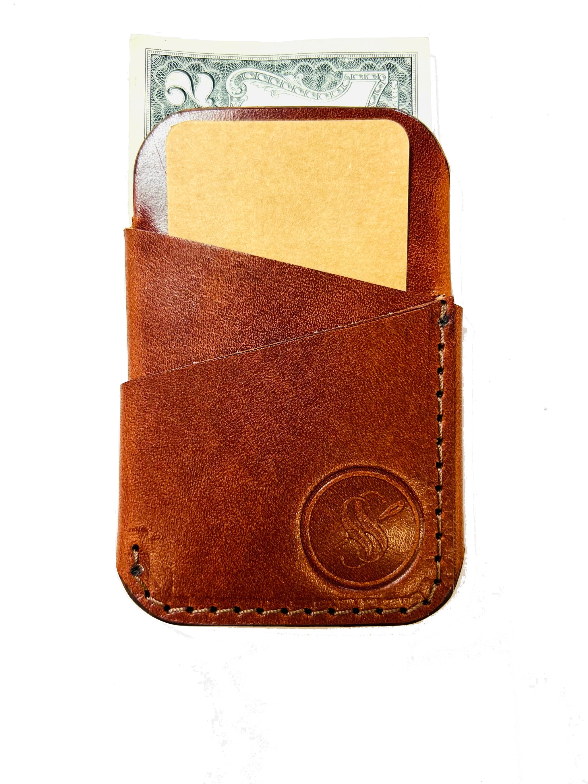 Cedar Card Holder / Money Clip - Walnut - Sequoia Supply Co.